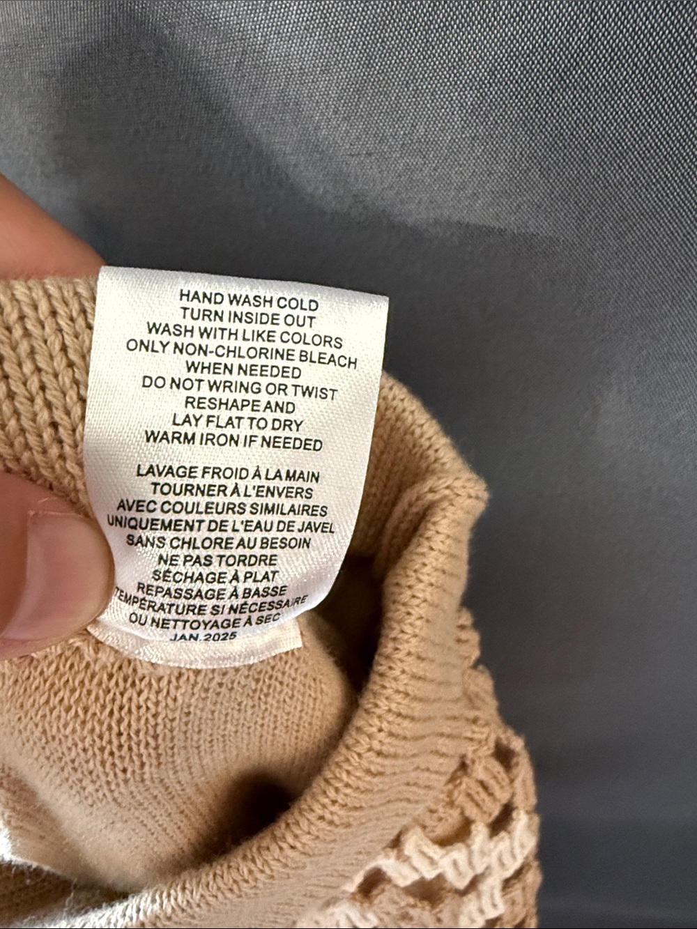 Z SUPPLY loma crochet pant in natural size XS - Picture 7 of 8